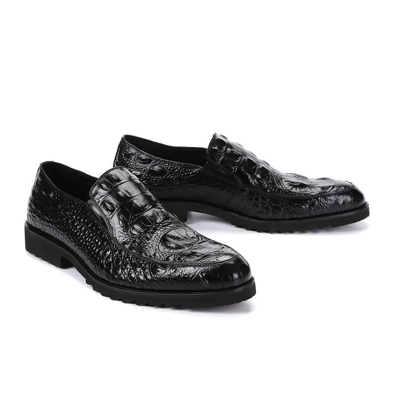 Men's European and American Business Leather Shoes