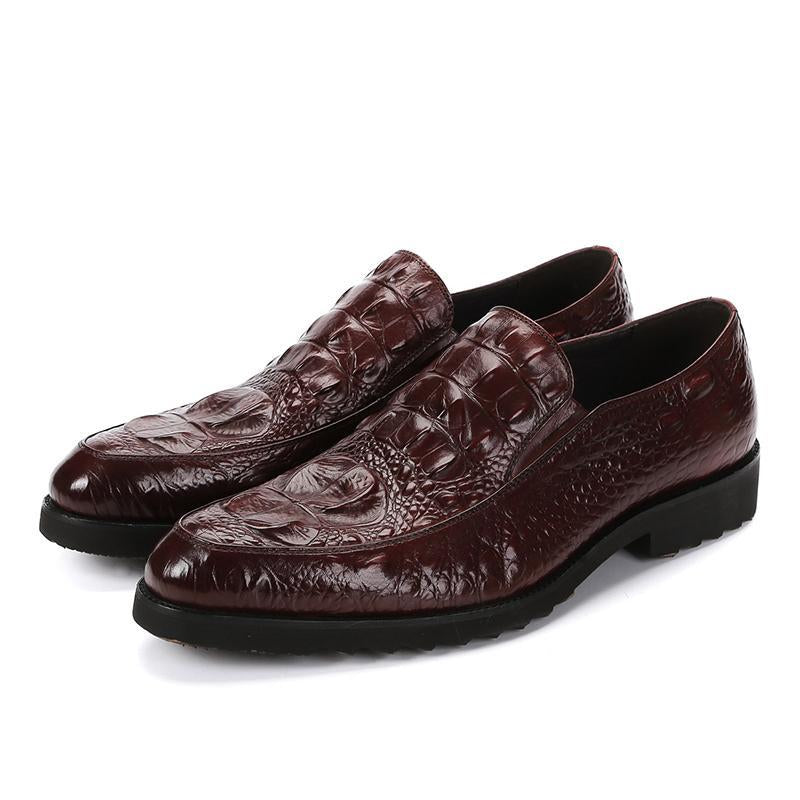 Men's European and American Business Leather Shoes