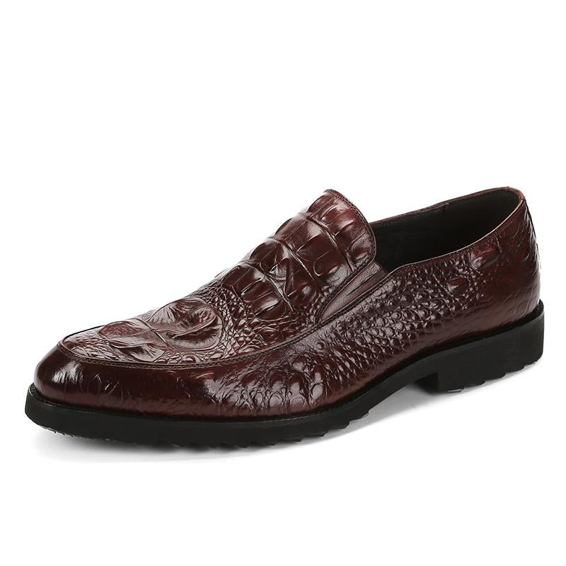 Men's European and American Business Leather Shoes