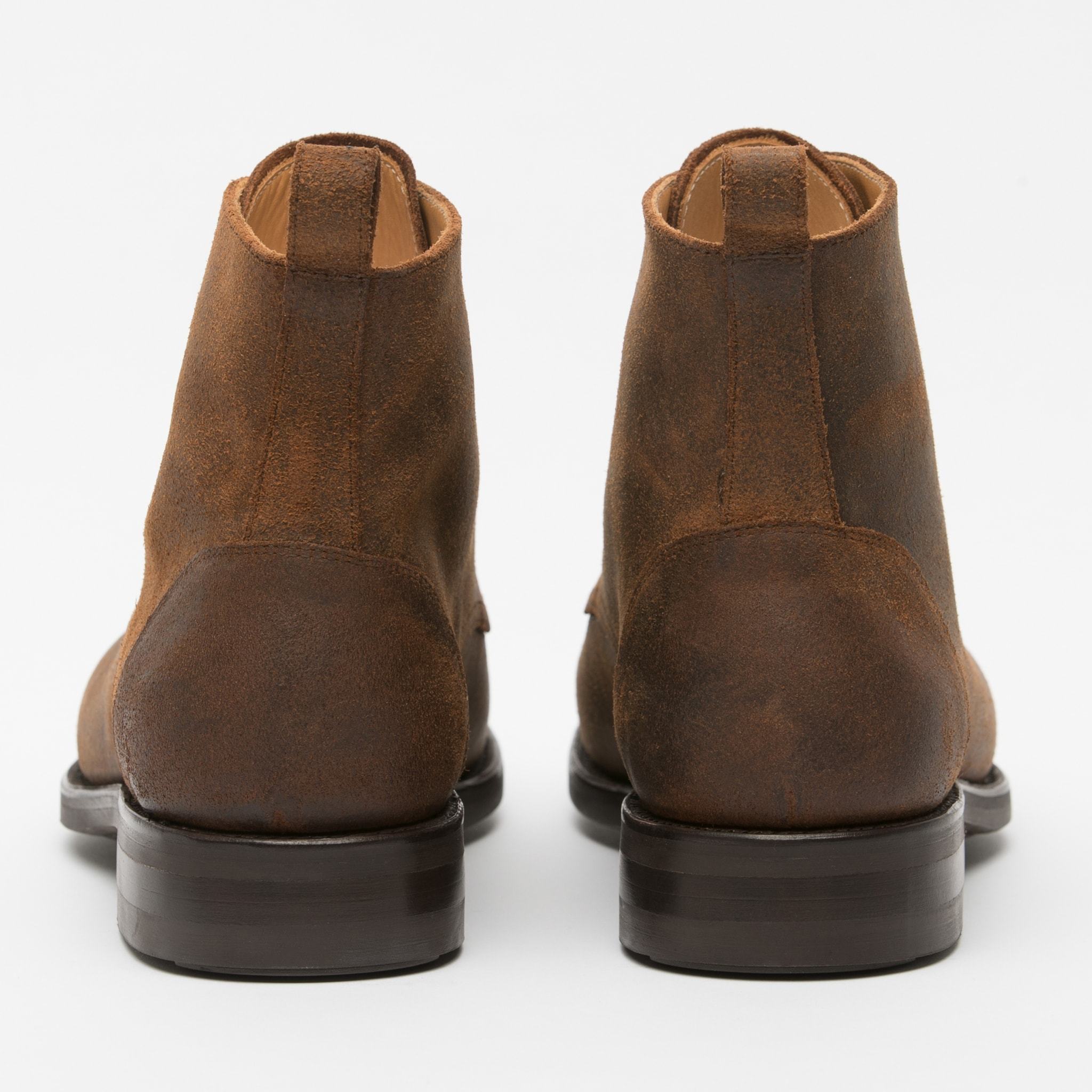 The Dragon Boot in Rust ORIGINAL Back