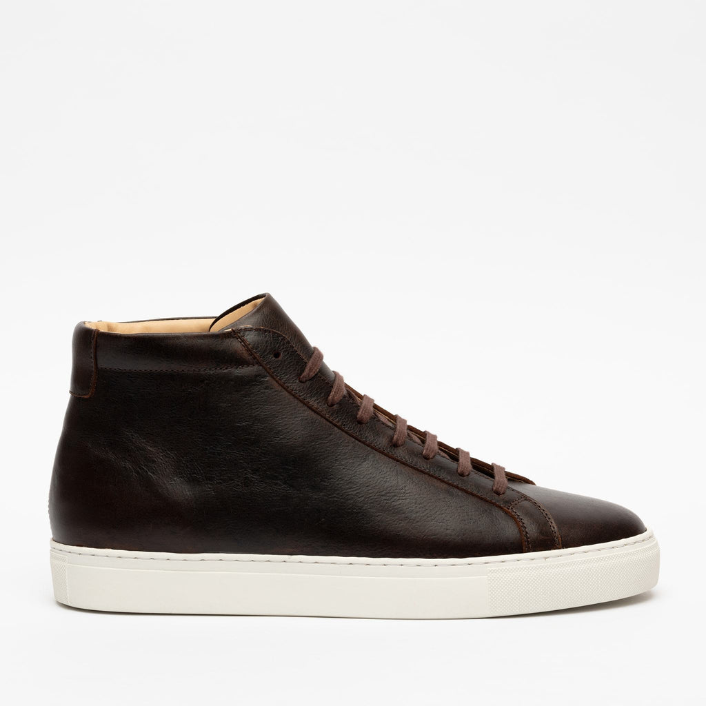 Hightop in Coffee side view