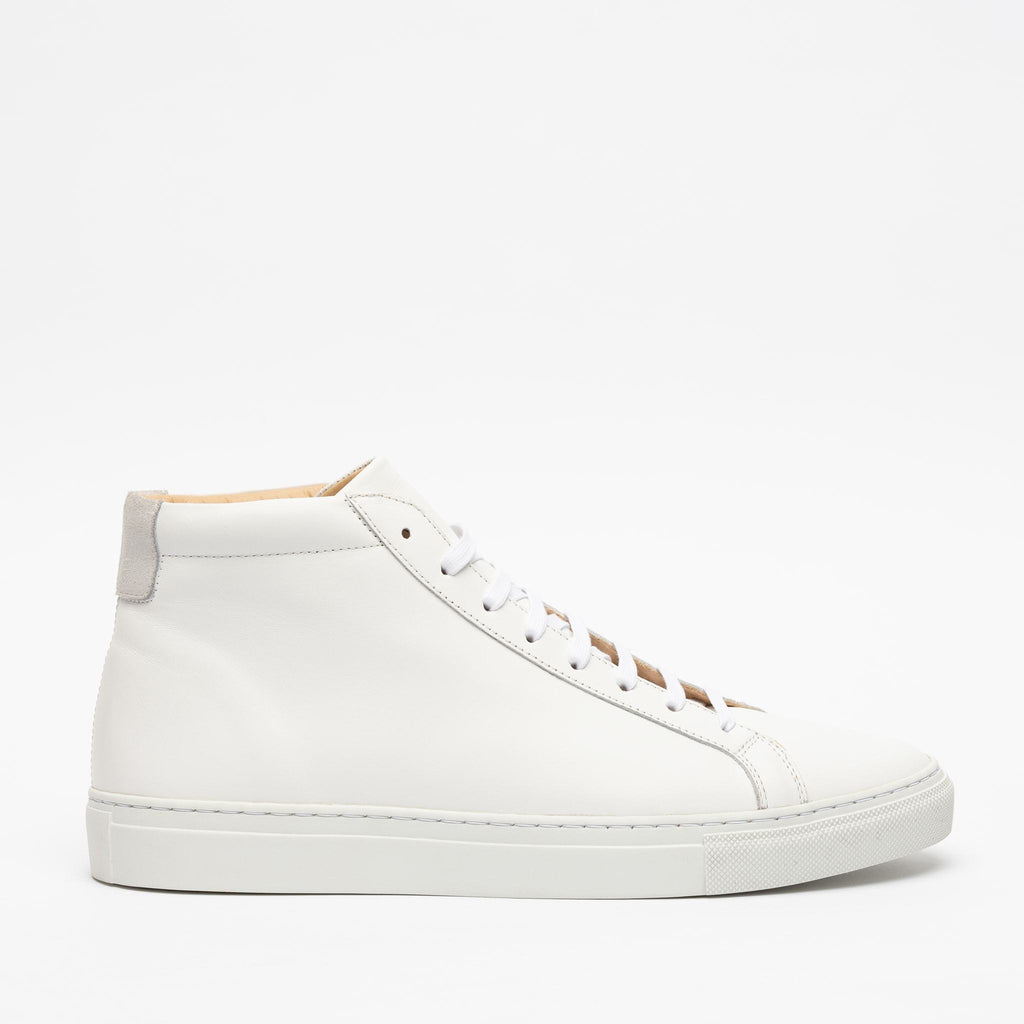 Hightop in White side view
