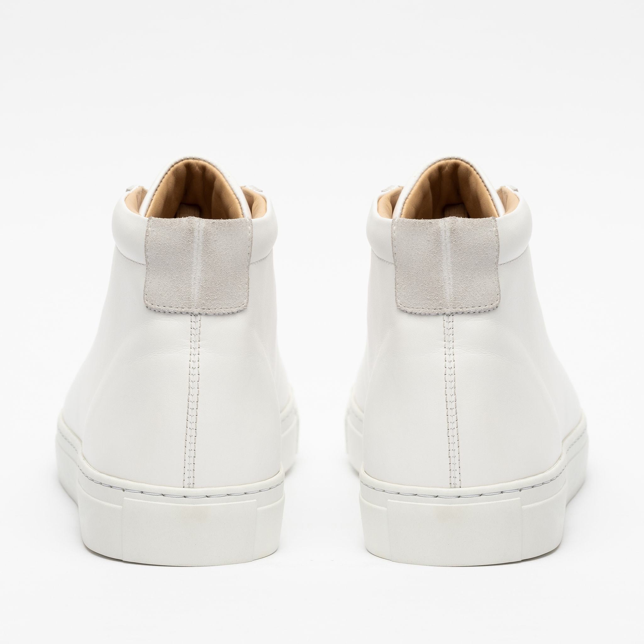 Hightop in White back view