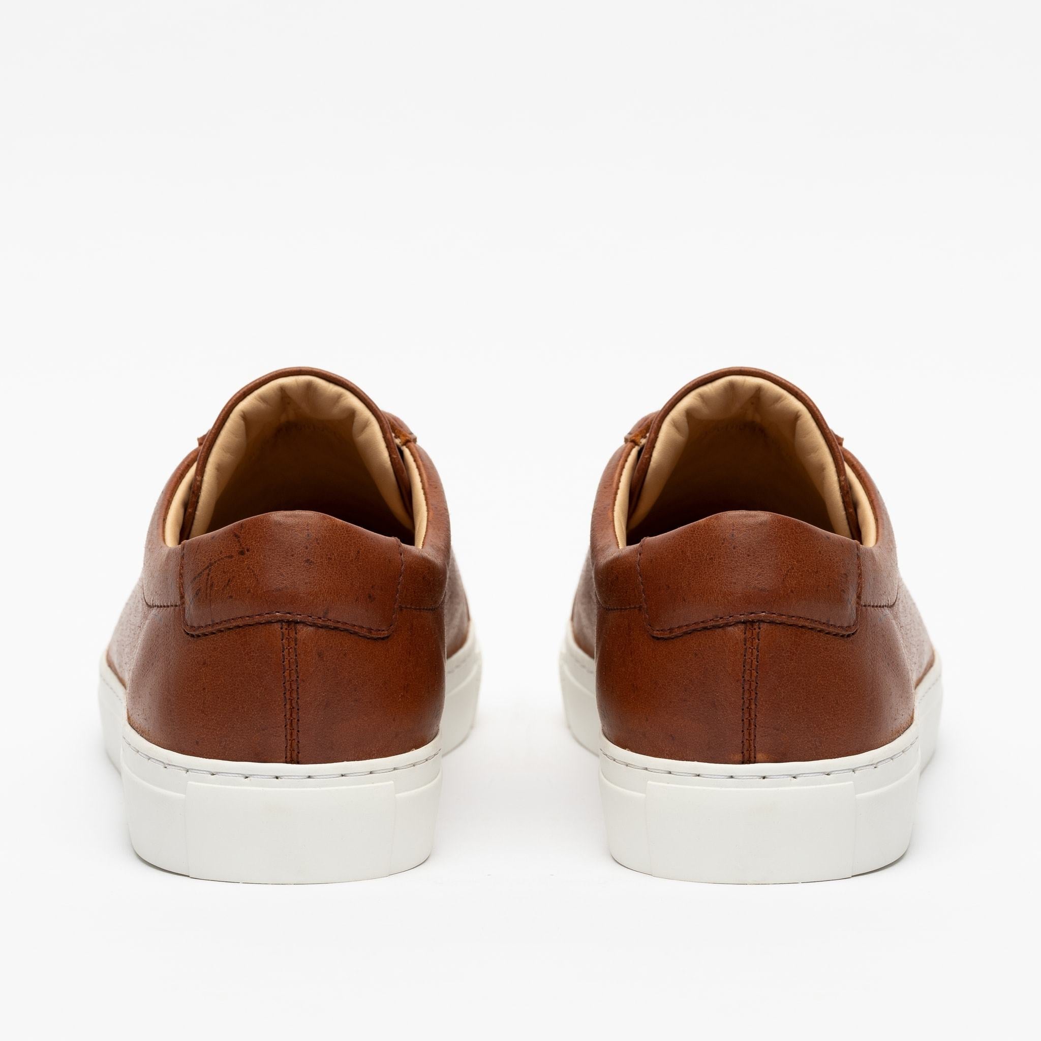 Sneaker in Nutmeg back view