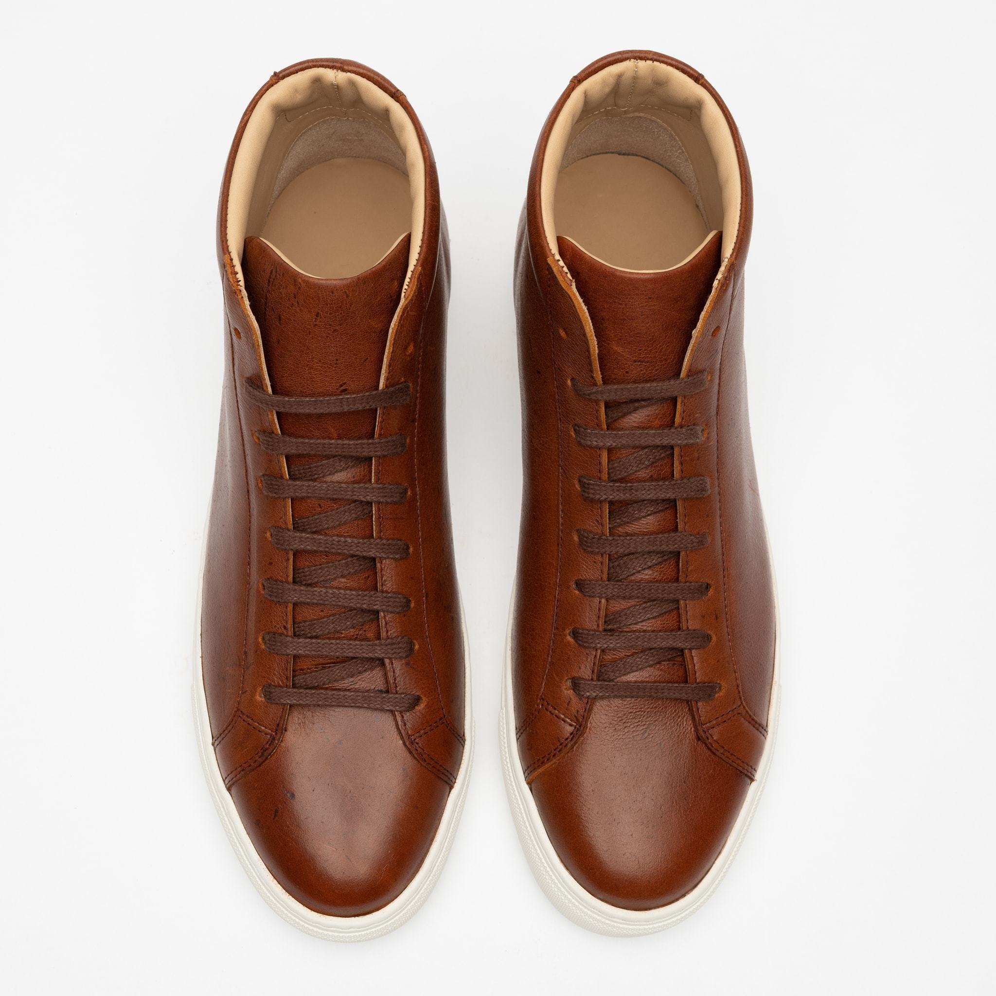 Hightop in Nutmeg top view