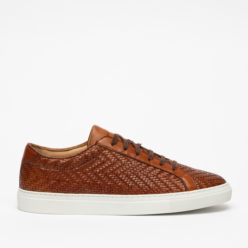 Sneaker in Woven side view