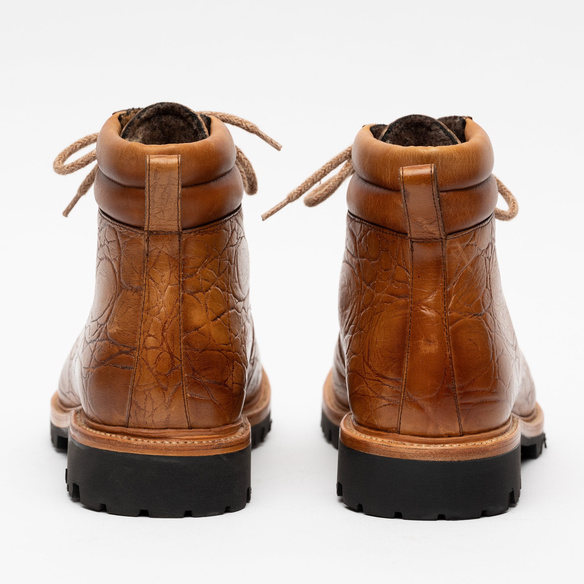 Viking Boot in Cedar back view