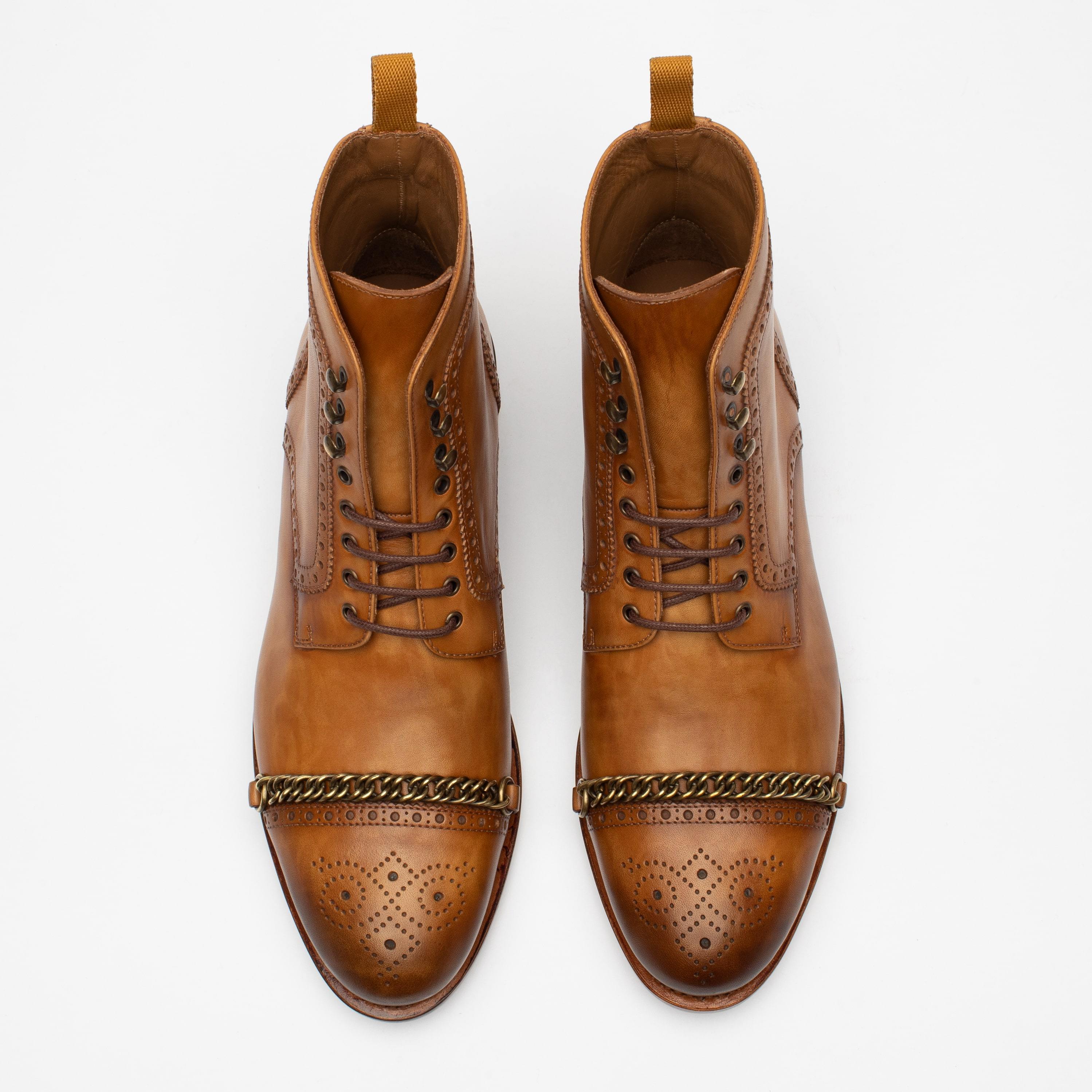 The Grail Boot in Honey Top