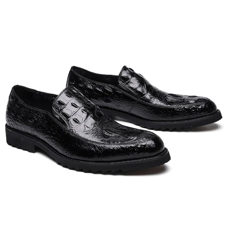 Men's European and American Business Leather Shoes