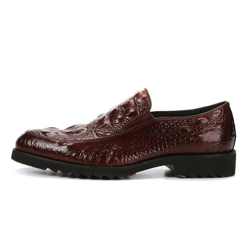 Men's European and American Business Leather Shoes