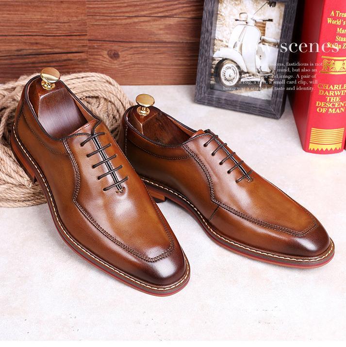 Men's Business Lace-up Shoes